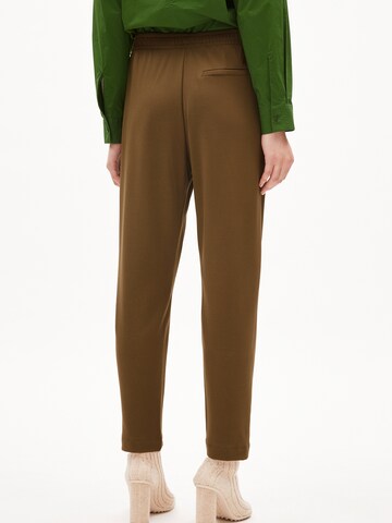 ARMEDANGELS Regular Trousers ' MAGDAALENA ' in Brown