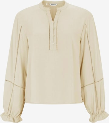 Soft Rebels Blouse 'Edwina' in Beige: voorkant