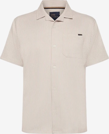 Regular fit Camicia 'Willy' di Signal in beige: frontale