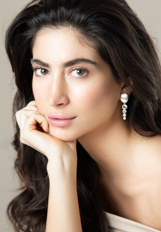 FILIPPA FIRENZE Ohrclips 'Pioggia' in Silber