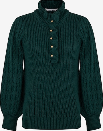NAF NAF Sweater 'Paddy' in Green: front