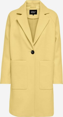Manteau mi-saison 'Victoria' ONLY en jaune : devant