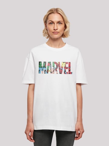 F4NT4STIC Shirt 'Marvel Avengers' in White: front