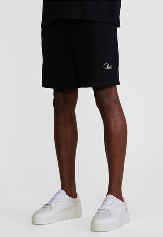 SikSilk - Traje para estar en casa en negro