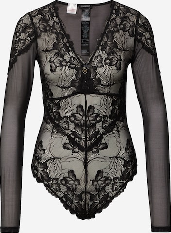 Emporio Armani Bodysuit in Black: front