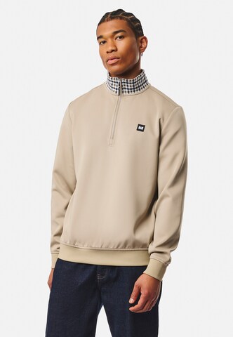 Weekend Offender Sweatshirt in Beige: voorkant