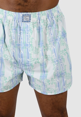 Lousy Livin Boxershorts Set 'Slinky' in Blau