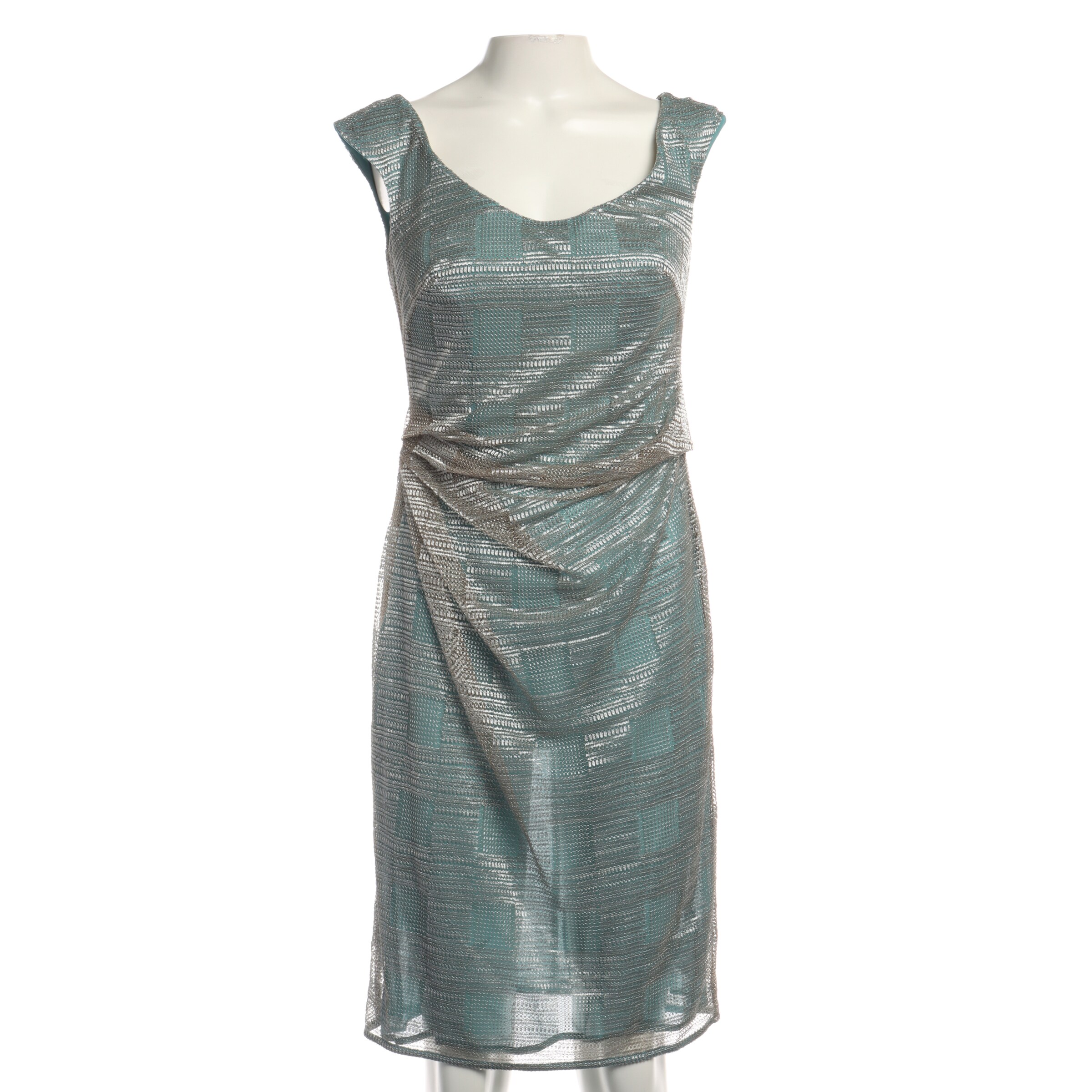 ESCADA Kleid XS in Blau: Vorderseite