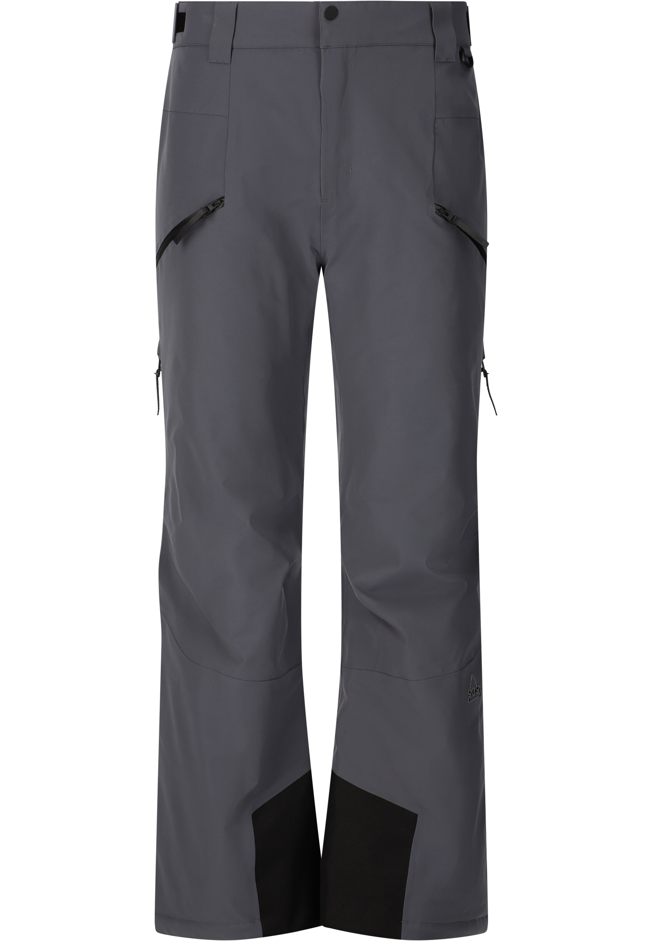 SOS Regular Skihose 'Cosmos' in Grau: Vorderseite