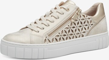 MARCO TOZZI Låg sneaker i beige: framsida