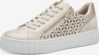 MARCO TOZZI Platform trainers in Sand / Gold, Item view