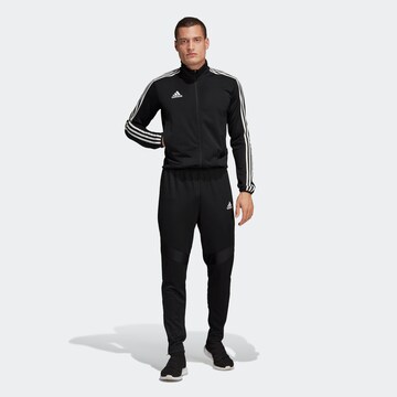 ADIDAS PERFORMANCE Sportanzug 'Tiro 19' in Schwarz: predná strana