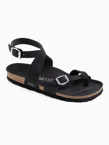 Bayton - Sandalias con hebilla en negro