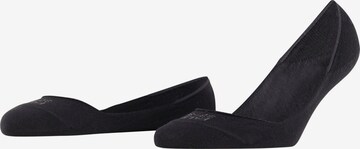 FALKE Ankle Socks 'Step Medium Cut Box' in Black: front