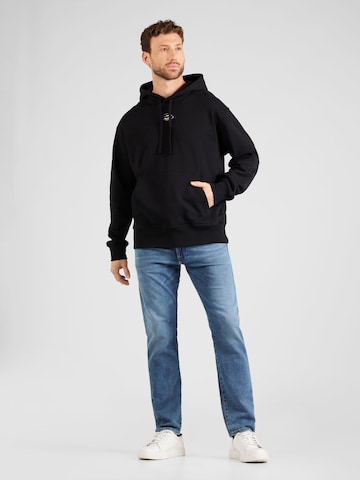 DIESEL Sweatshirt 'MACS' i svart