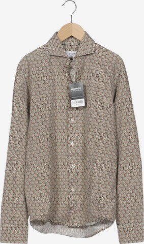 ETON Button Up Shirt in S in Beige: front
