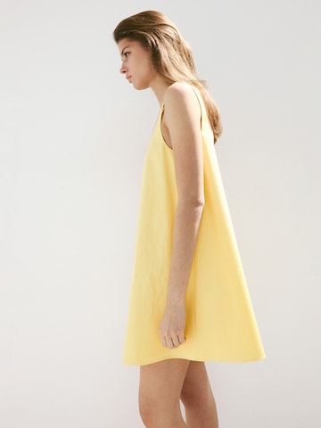 MANGO Dress 'CLEAN' in Yellow