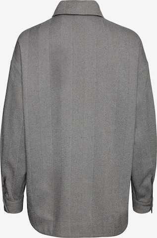 VERO MODA Bluse 'Alba' in Grau