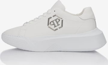 Philipp Plein Platform trainers 'Godzilla' in White: front