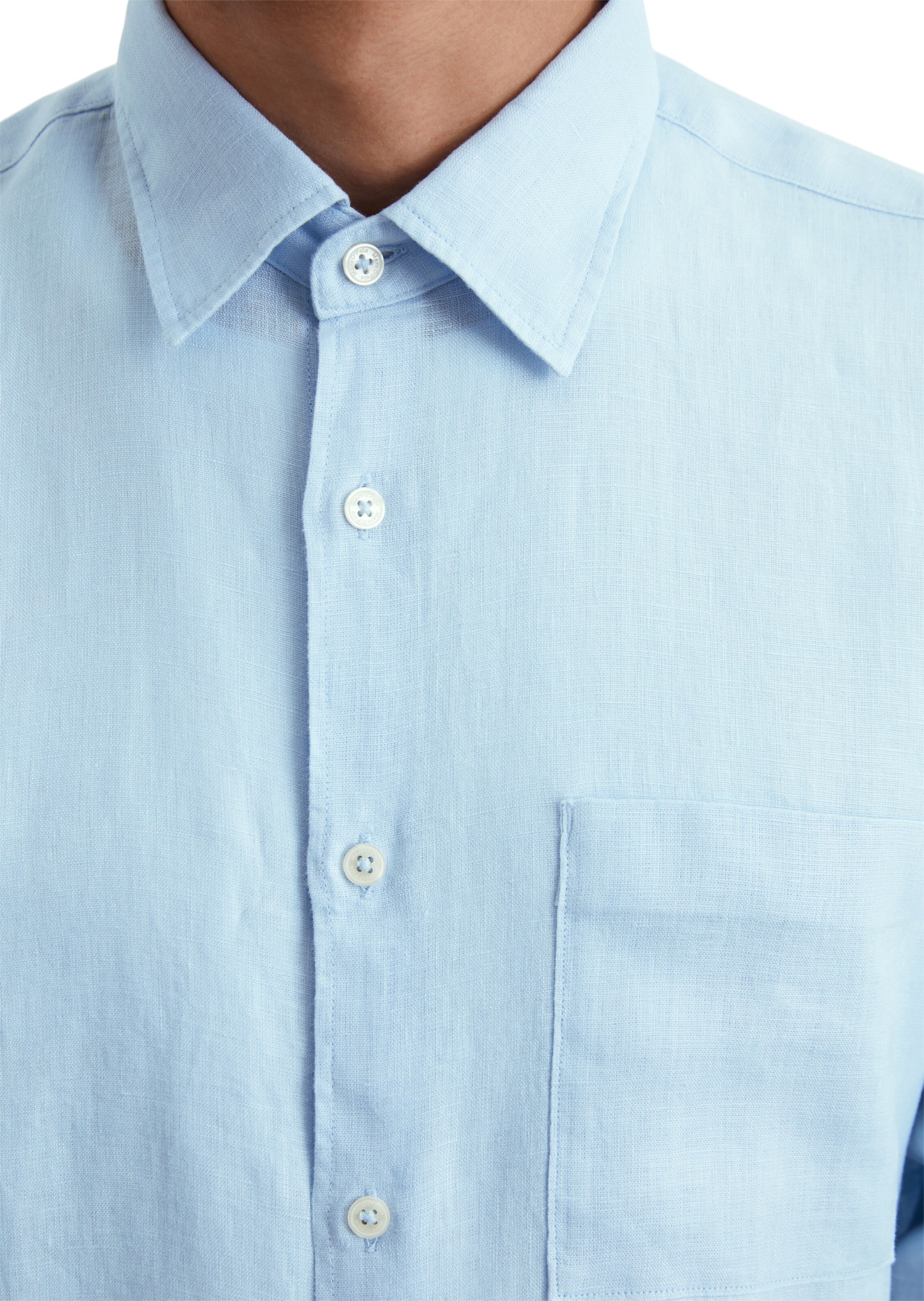 Marc O'Polo Rovný strih Košeľa - Modrá