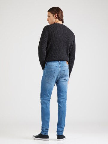 Pepe Jeans Skinny Jeans 'FINSBURY' in Blau: Rückseite