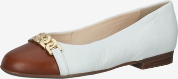 ARA Ballet Flats in White: front