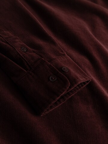 Antargo Comfort fit Button Up Shirt 'Henrik' in Red