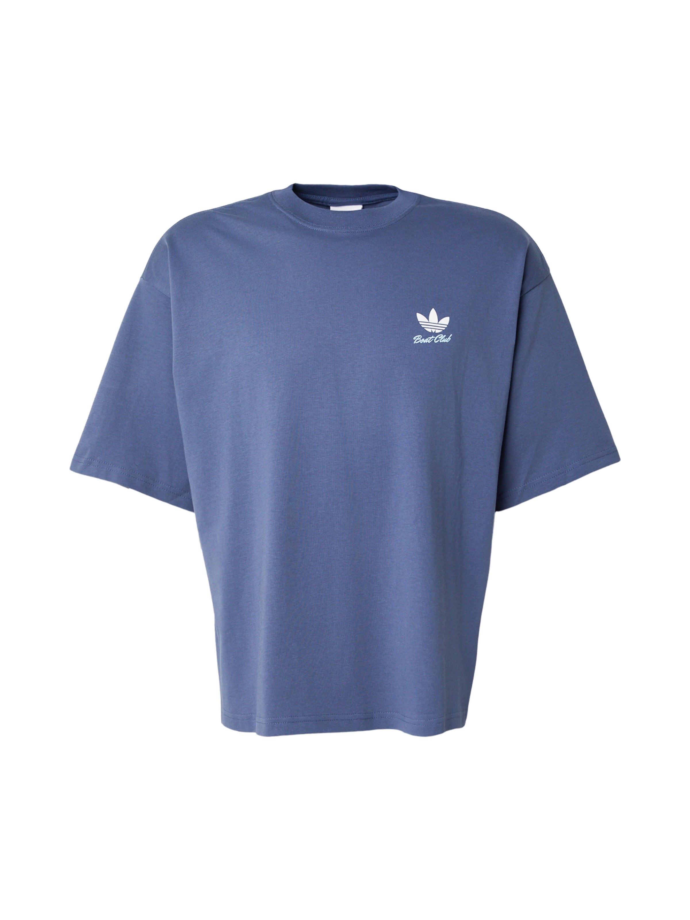 ADIDAS ORIGINALS Bluser & t-shirts 'POSTCARD' i XS i blå / hvid, Produktvisning