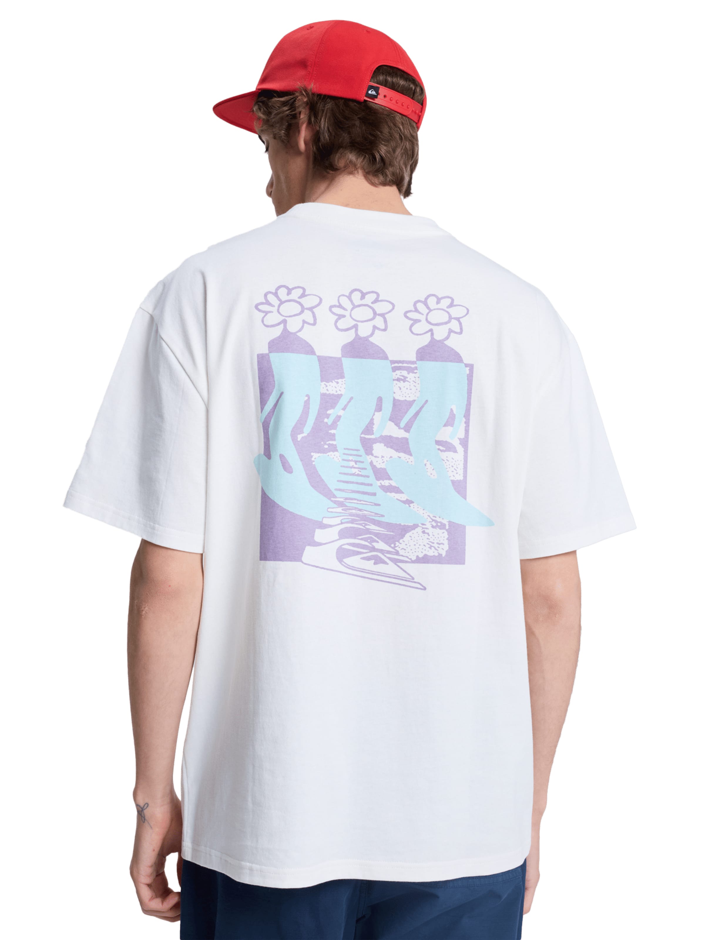 QUIKSILVER T-Shirt in Weiß
