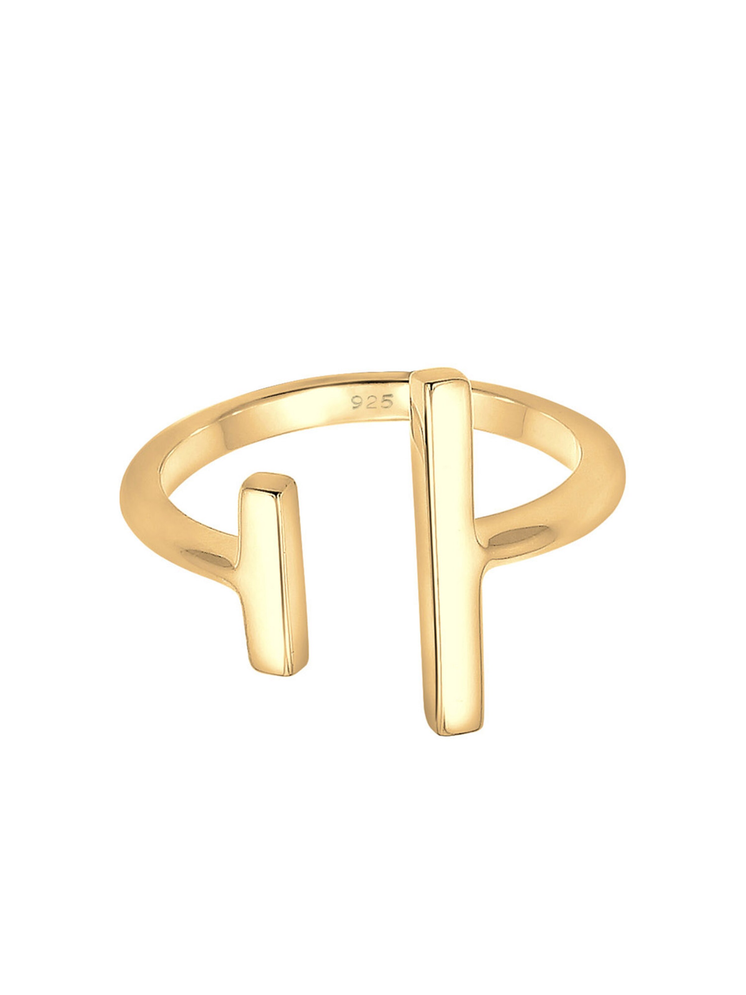 ELLI Ring 'Geo' i guld