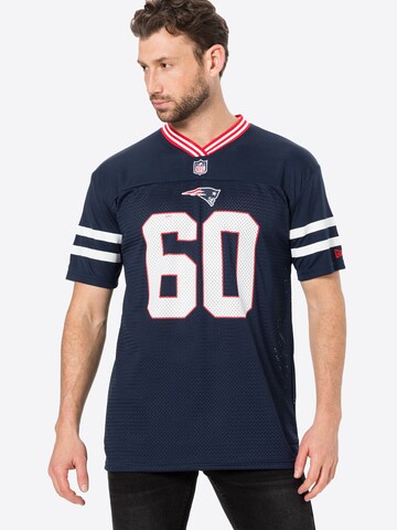 NEW ERARegular Fit Majica 'NFL' - plava boja: prednji dio