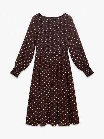 Robe 'LINDA' VERO MODA en marron