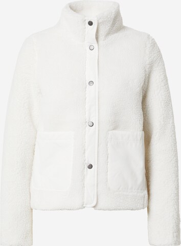 Veste en polaire 'Netley' Barbour en blanc : devant