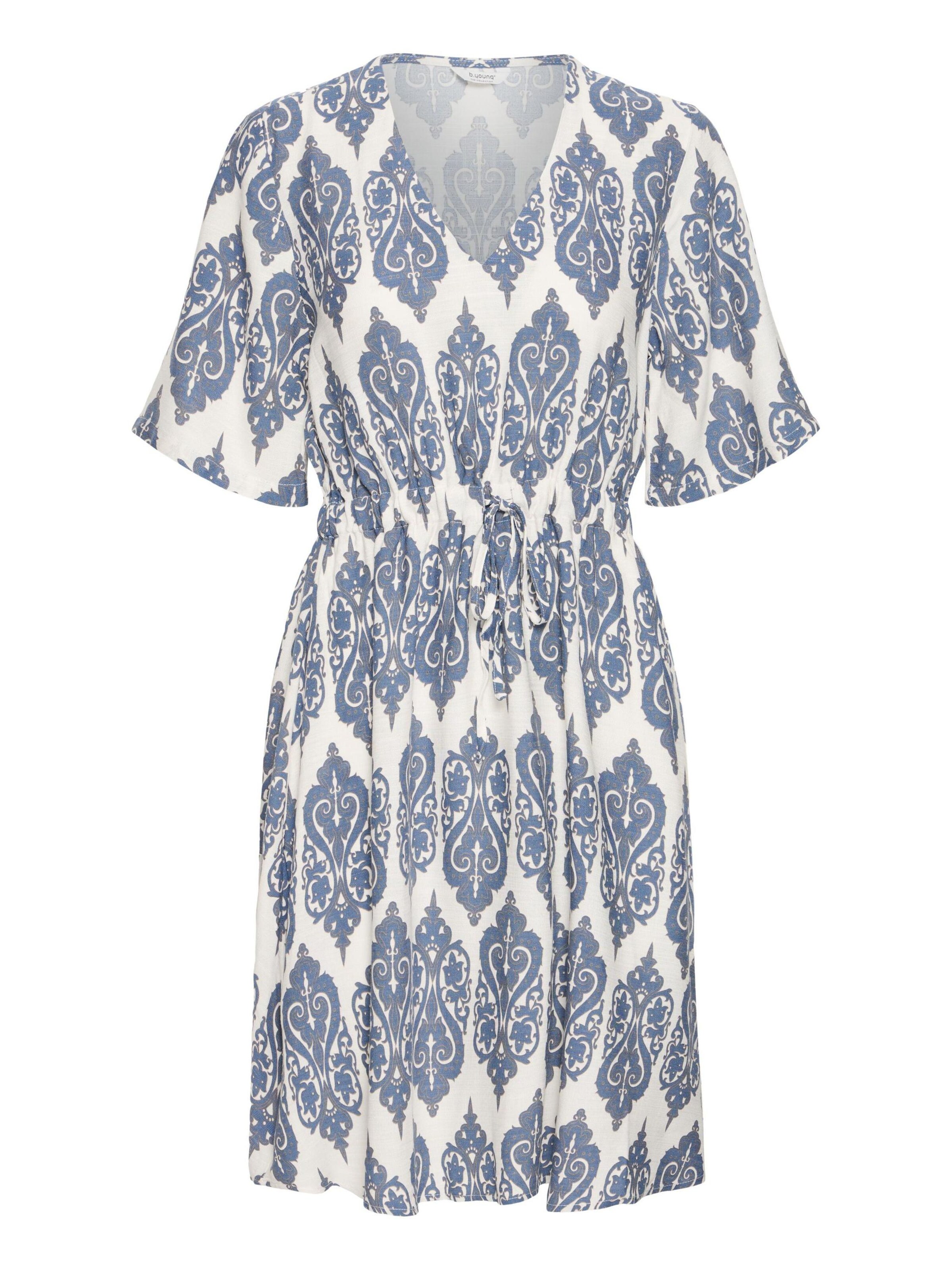 b.young Kleid 'Himeko' in Blau: Vorderseite