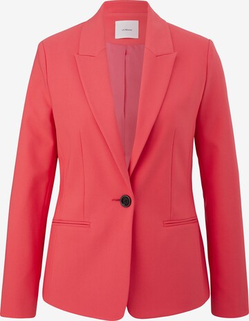 s.Oliver BLACK LABEL Blazers in Roze: voorkant