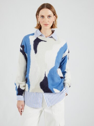 COMMA Pullover in Blau: Vorderseite