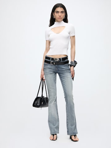 Flared Jeans '1969 D-EBBEY' di DIESEL in blu