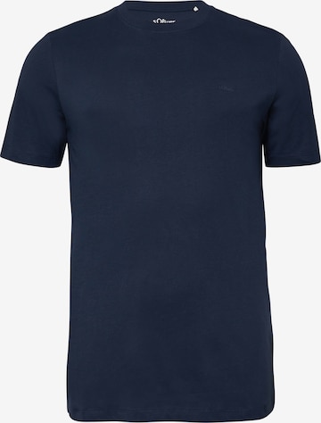 s.Oliver Shirt in Blauw: voorkant