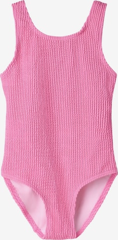 NAME IT Badedragt i pink: forside