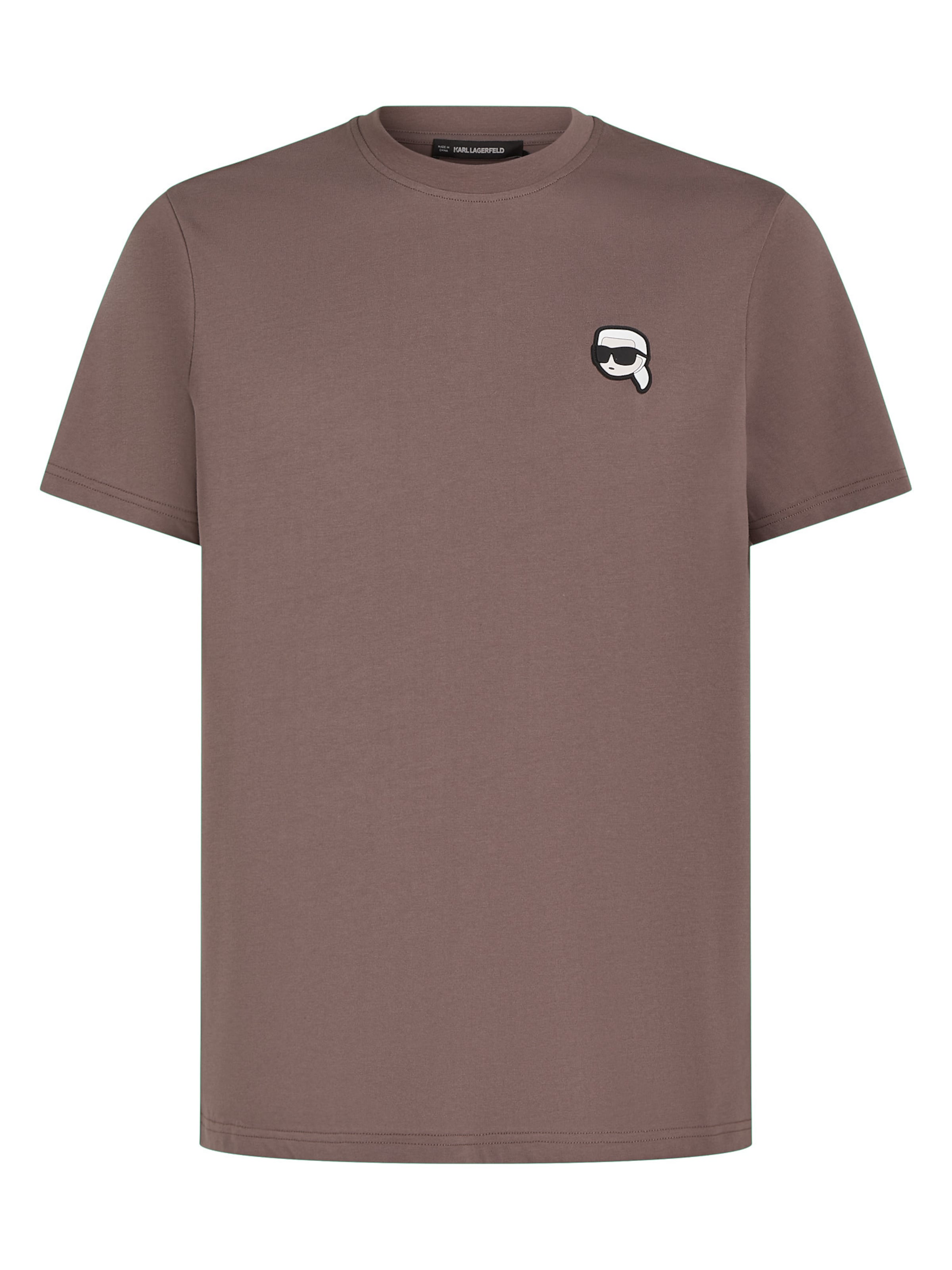 Karl Lagerfeld Koszulka w kolorze fioletowy: przód