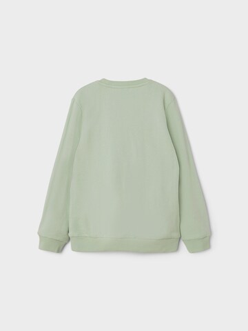 NAME IT Sweatshirt 'Beloro' i grøn