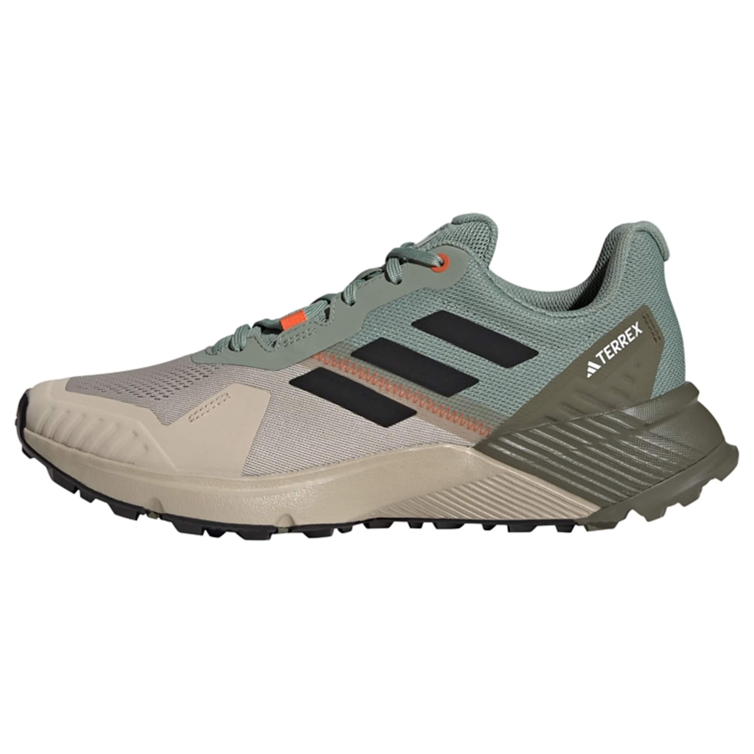 ADIDAS TERREX - Zapatillas de running 'Soulstride' en verde: frente