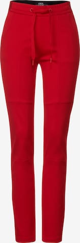 CECIL Slimfit Hose in Rot: predná strana