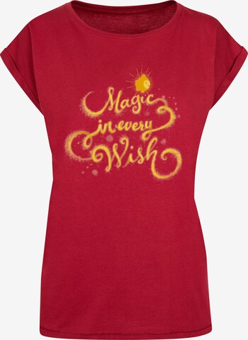 ABSOLUTE CULT Shirt 'Wish - Magic In Every Wish' in Red: front