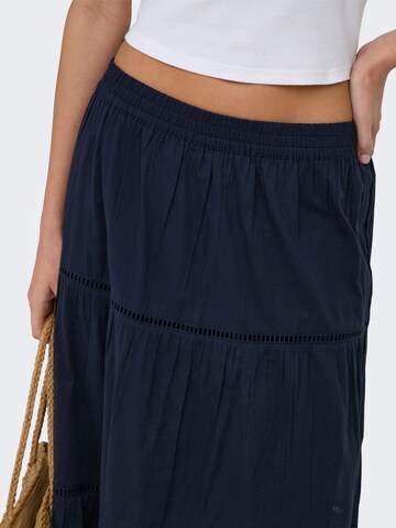 Jupe 'ONLIsabella' ONLY en bleu