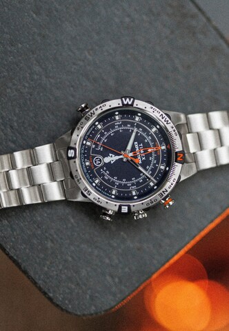 Orologio analogico 'Expedition Tide-Temp-Compass' di TIMEX in argento