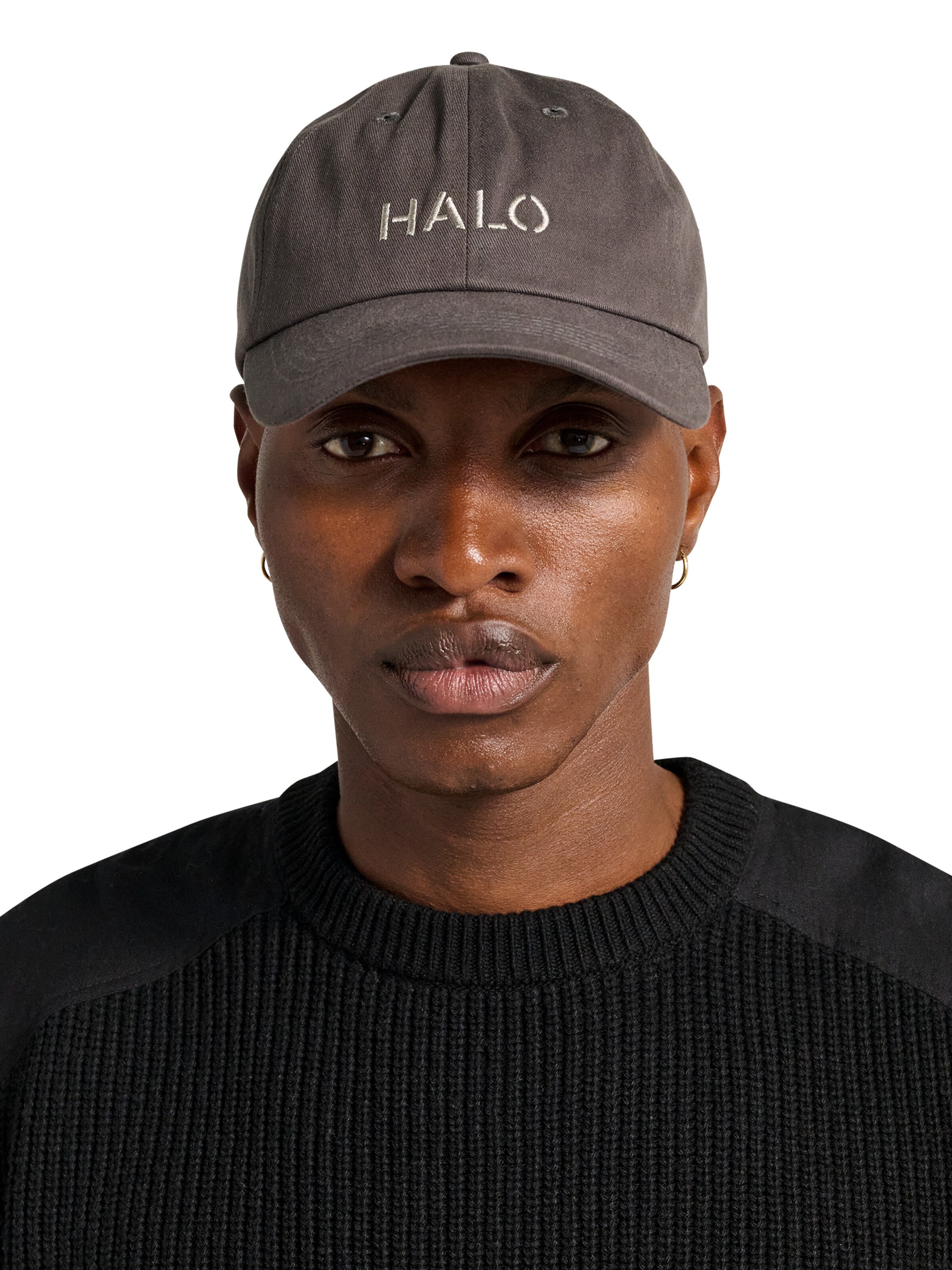 HALO Cap in Grey: front