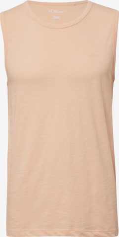 s.Oliver Shirt in Oranje: voorkant