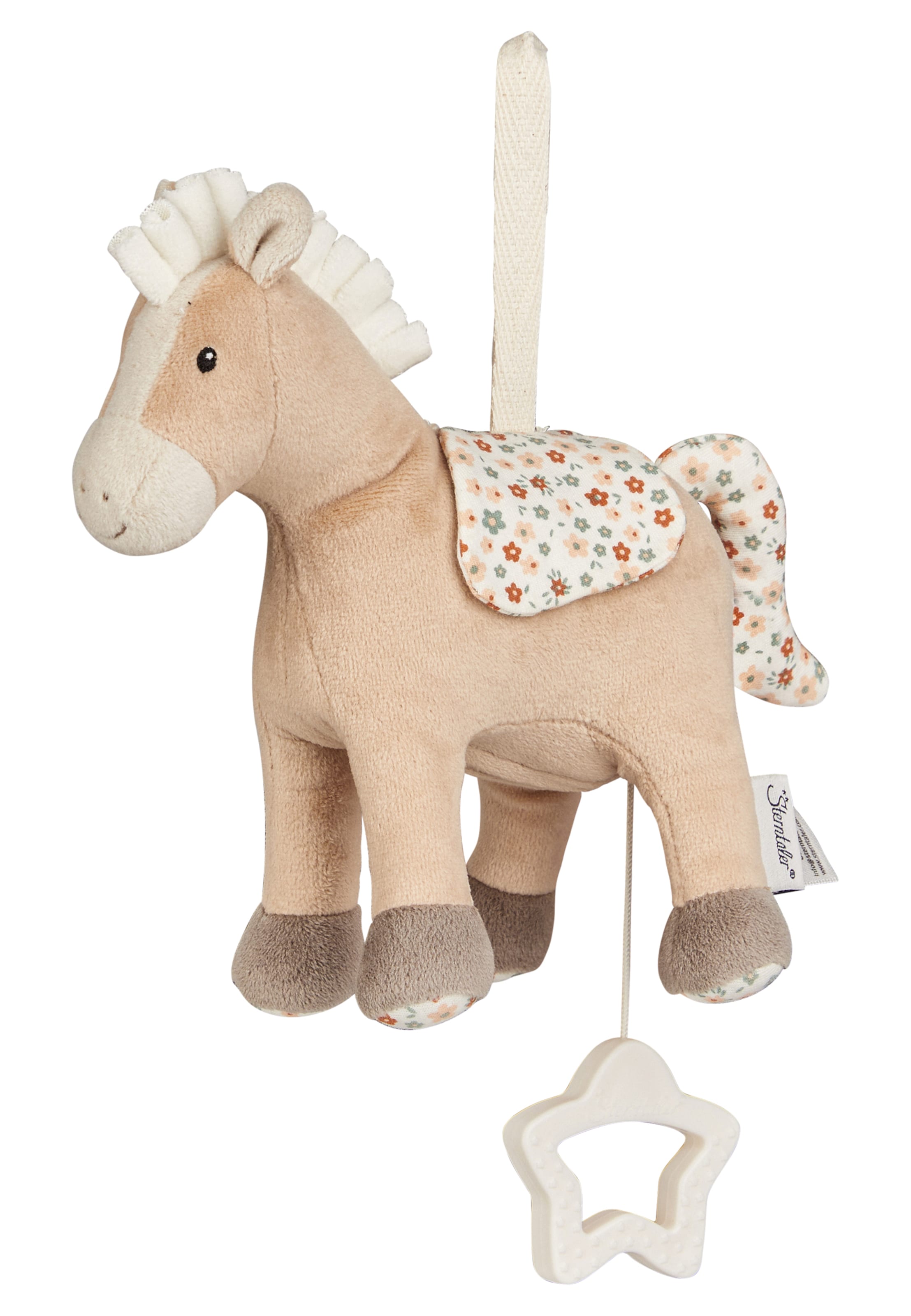 STERNTALER Stuffed animals 'Pferd Sunny' in Brown: front