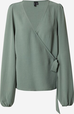 Vero Moda Tall Blus 'ALVA' i grön: framsida